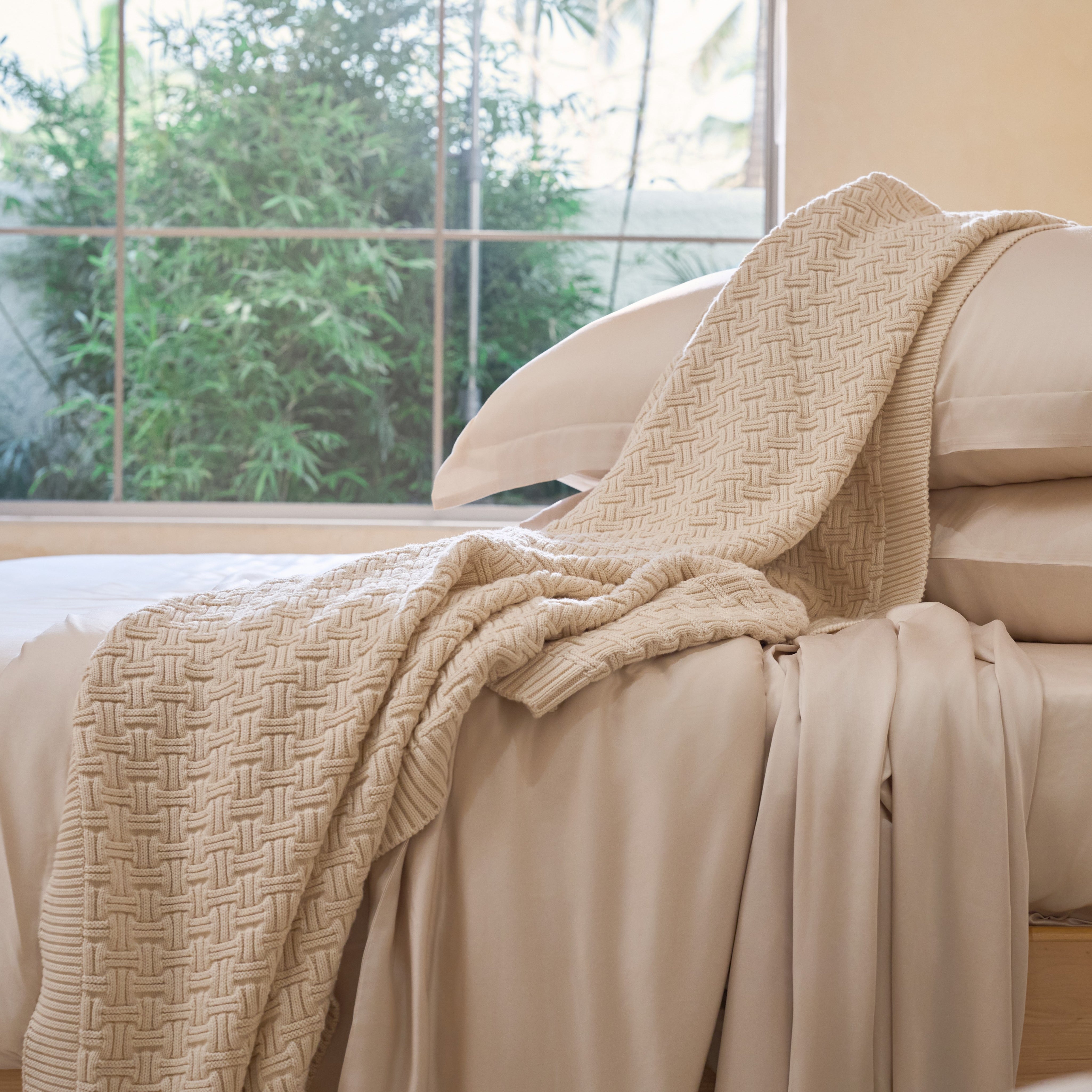 Heritage Hash Knit Throw