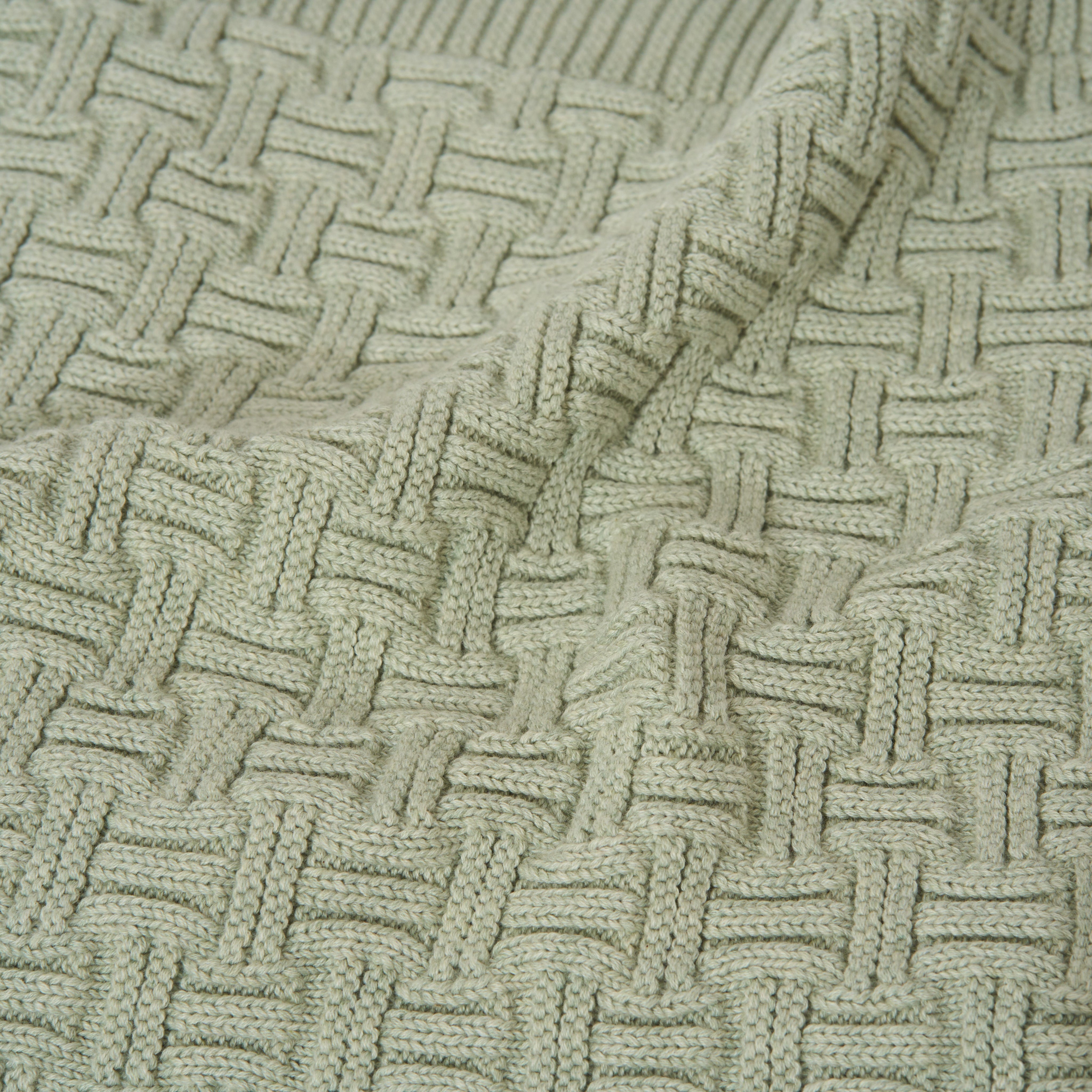 Heritage Hash Knit Throw