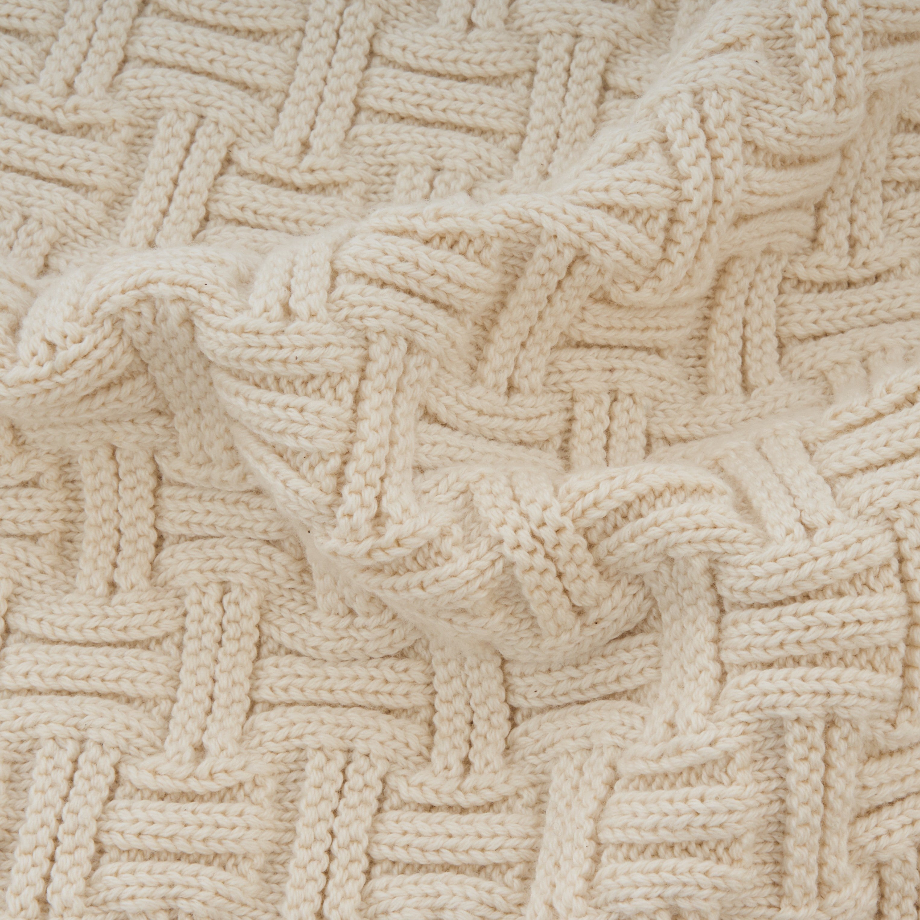 Heritage Hash Knit Throw